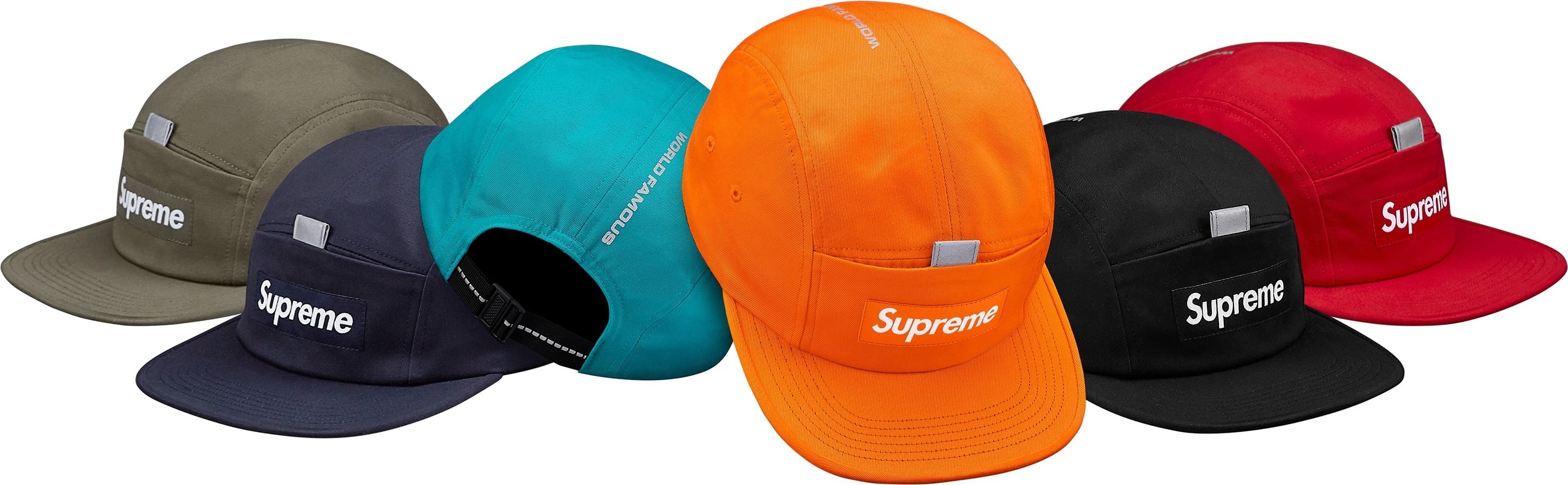 Reflective Tab Pocket Camp Cap
